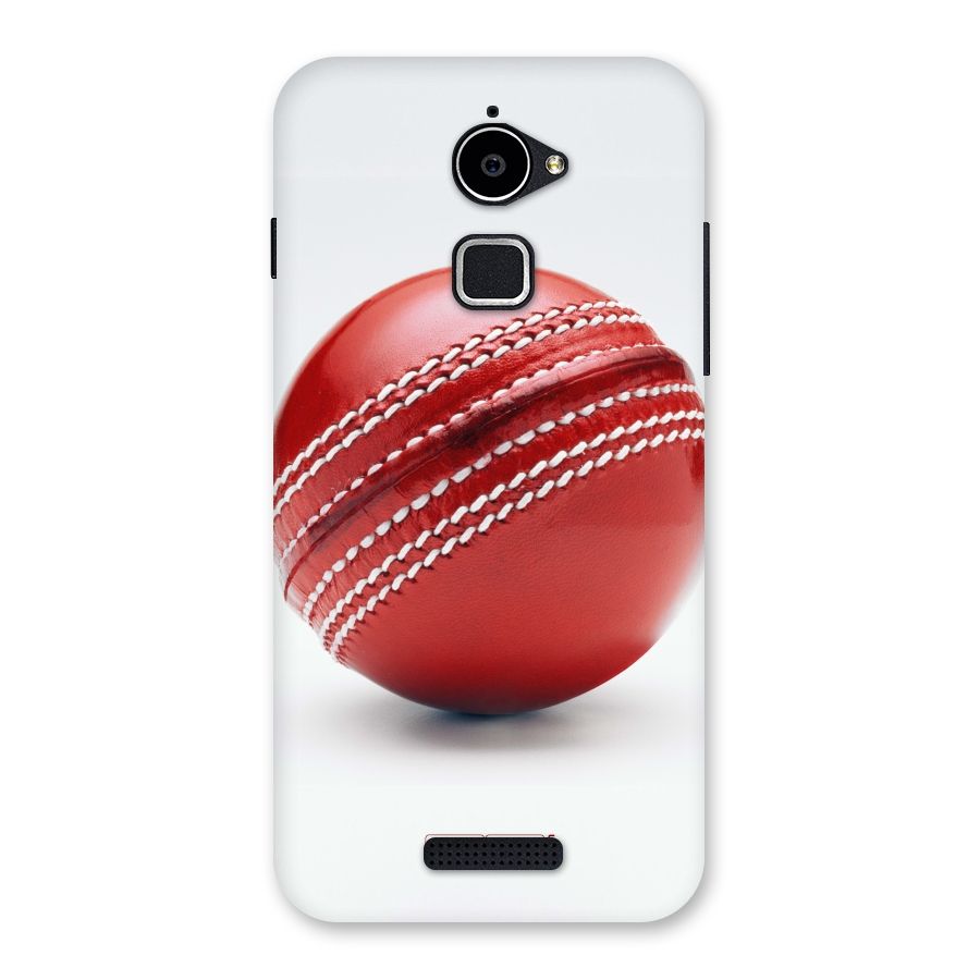 Red International Cricket Ball Back Case for Coolpad Note 3 Lite