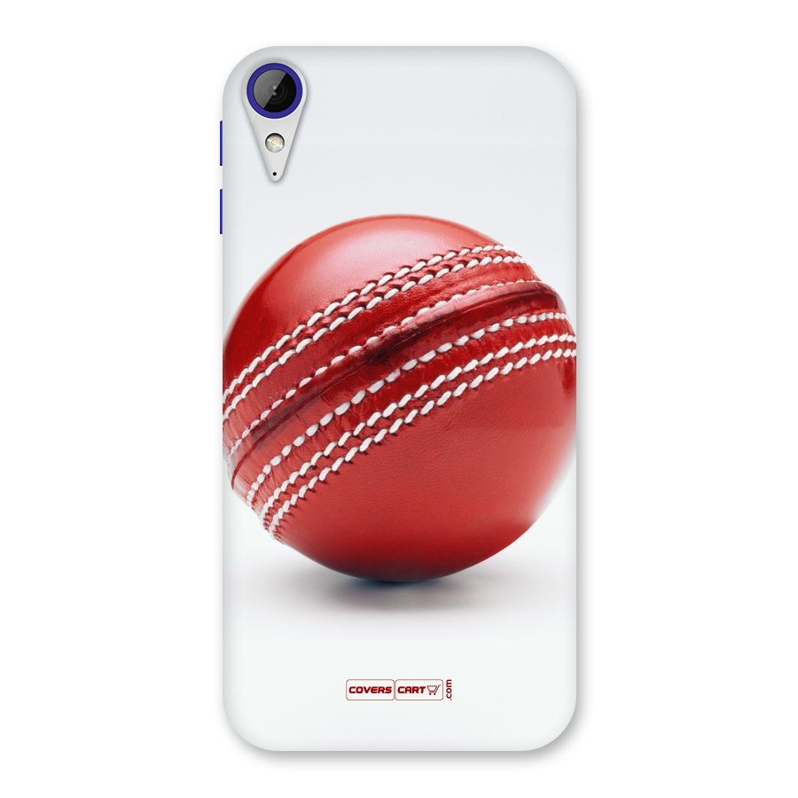 Red International Cricket Ball Back Case for Desire 830