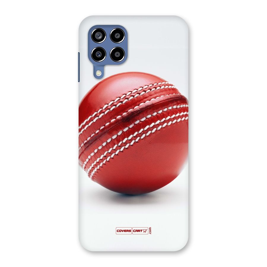 Red International Cricket Ball Back Case for Galaxy M53 5G