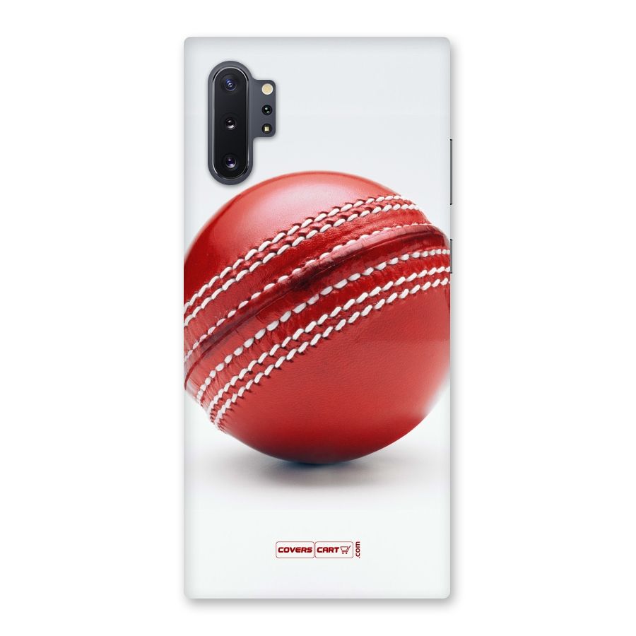 Red International Cricket Ball Back Case for Galaxy Note 10 Plus