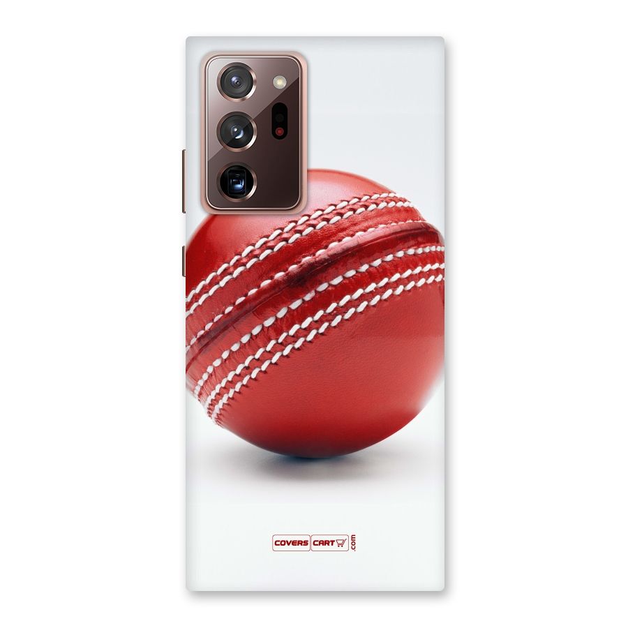 Red International Cricket Ball Back Case for Galaxy Note 20 Ultra