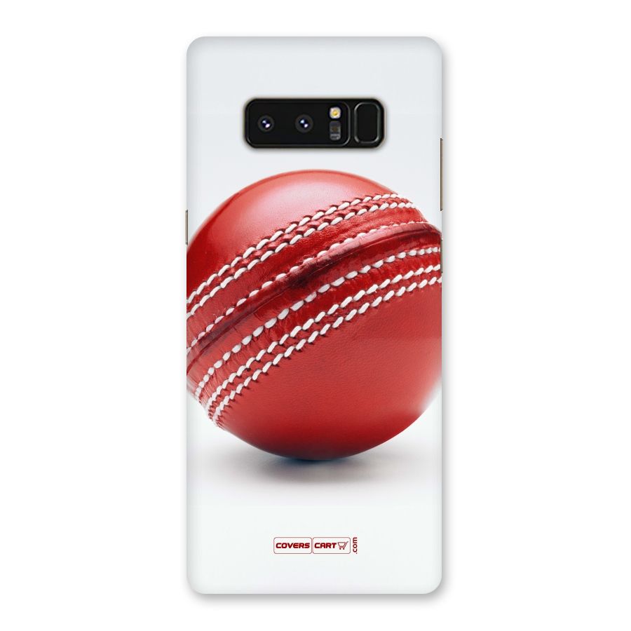 Red International Cricket Ball Back Case for Galaxy Note 8