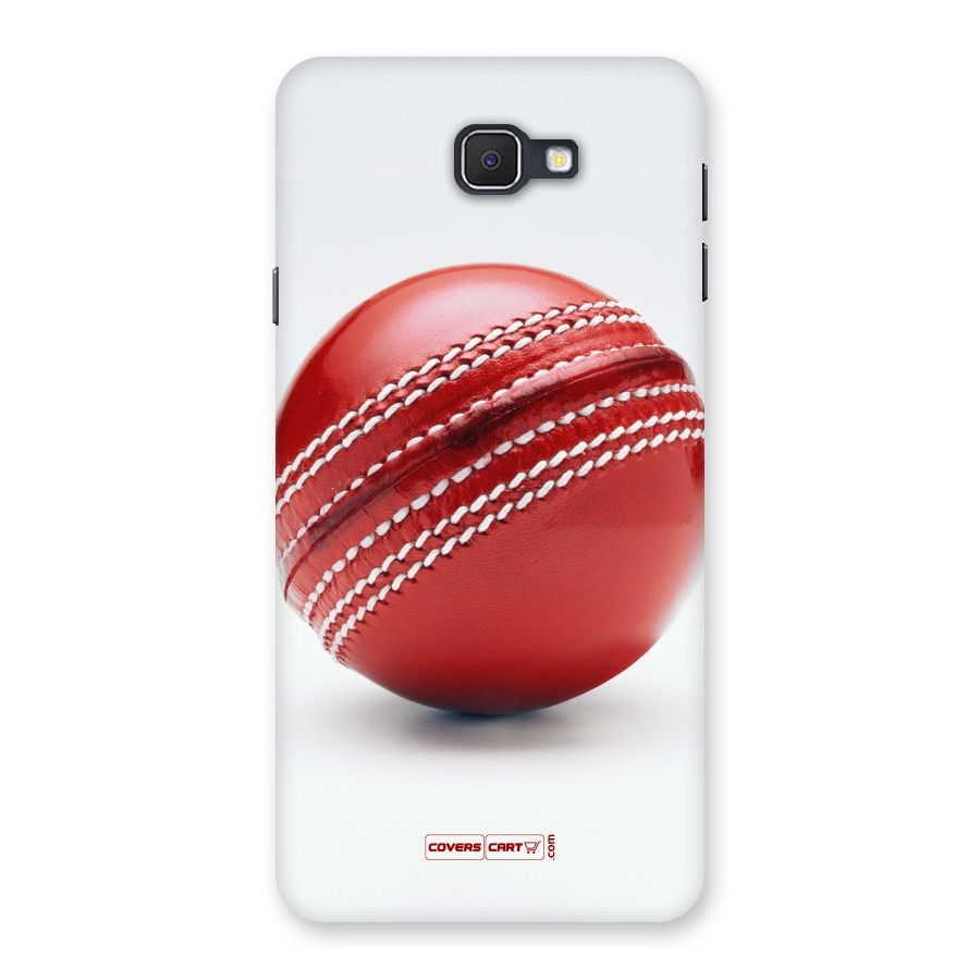 Red International Cricket Ball Back Case for Galaxy On7 2016