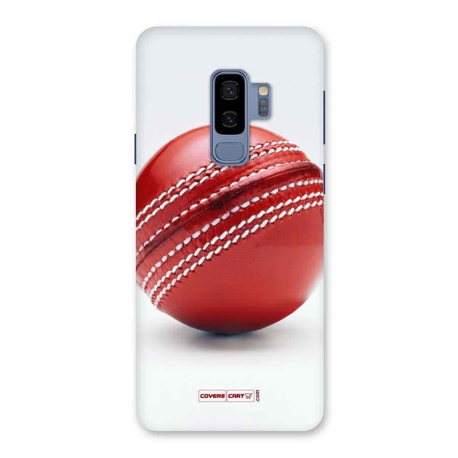 Red International Cricket Ball Back Case for Galaxy S9 Plus