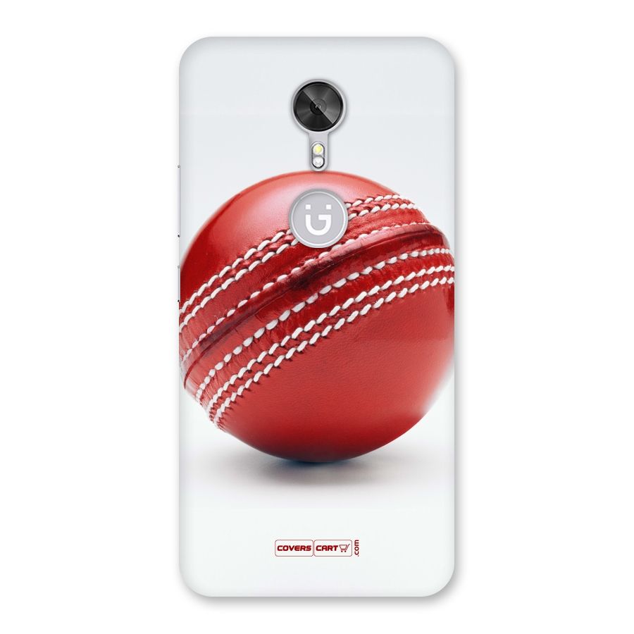 Red International Cricket Ball Back Case for Gionee A1