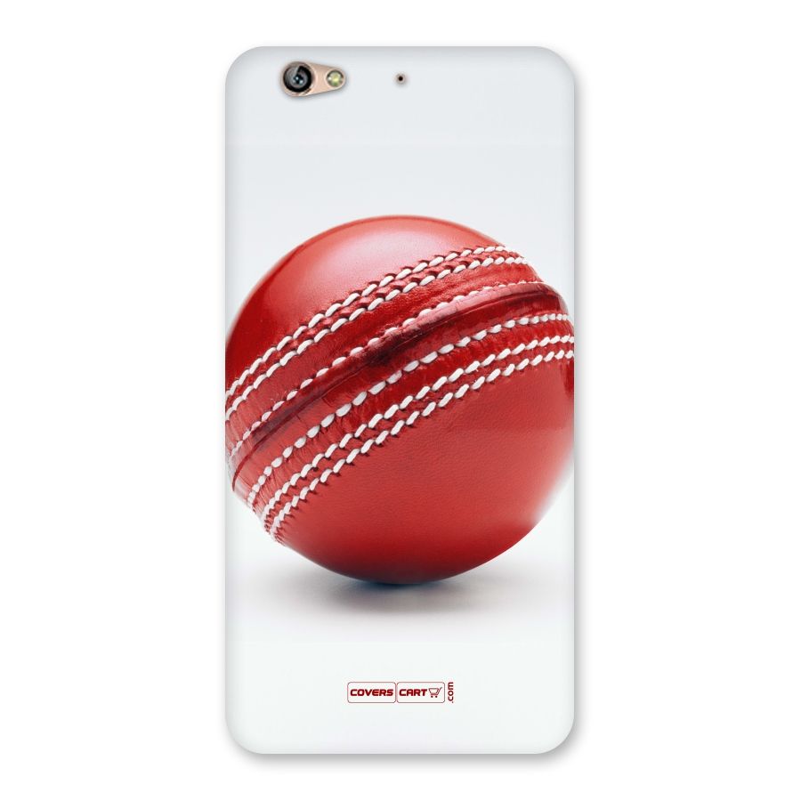 Red International Cricket Ball Back Case for Gionee S6
