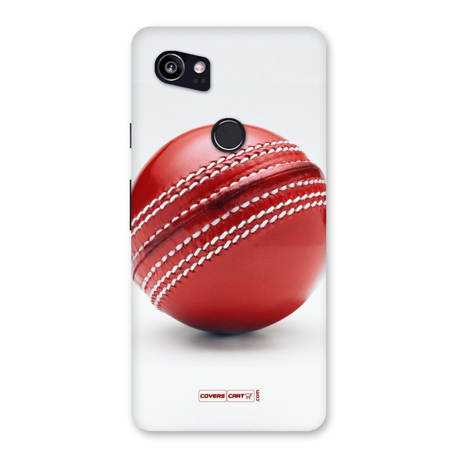 Red International Cricket Ball Back Case for Google Pixel 2 XL