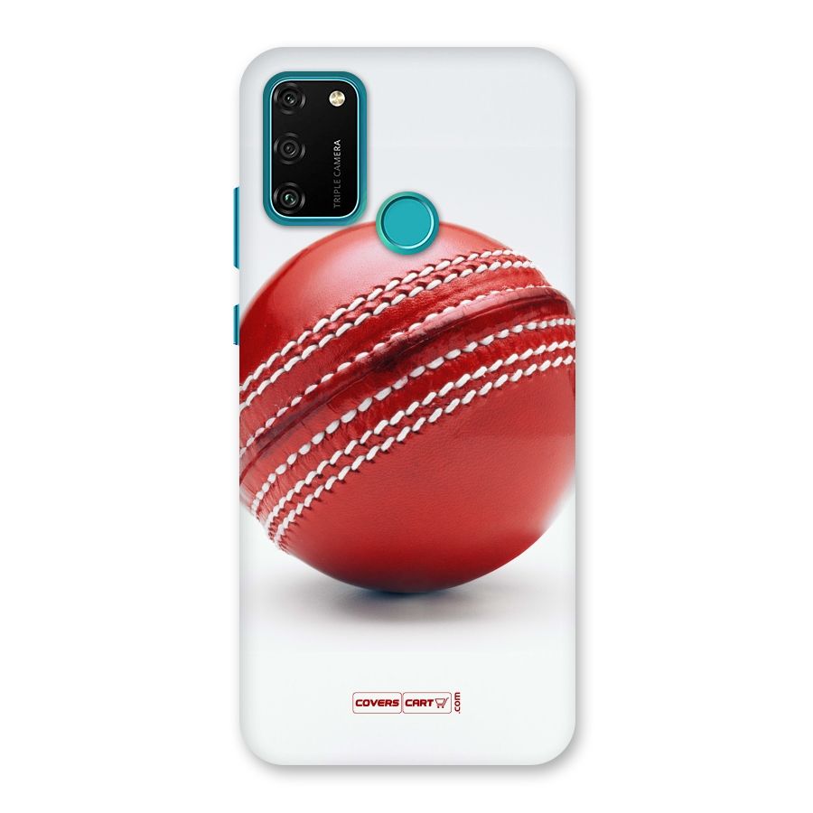 Red International Cricket Ball Back Case for Honor 9A