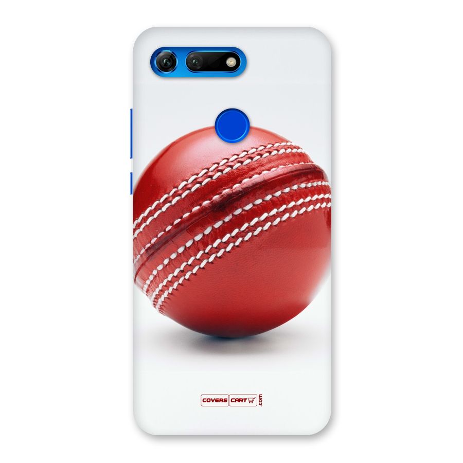 Red International Cricket Ball Back Case for Honor View 20