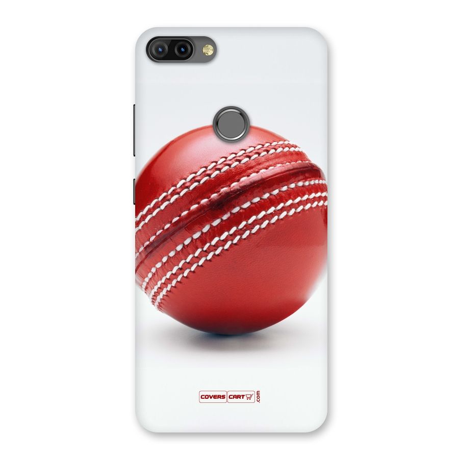 Red International Cricket Ball Back Case for Infinix Hot 6 Pro