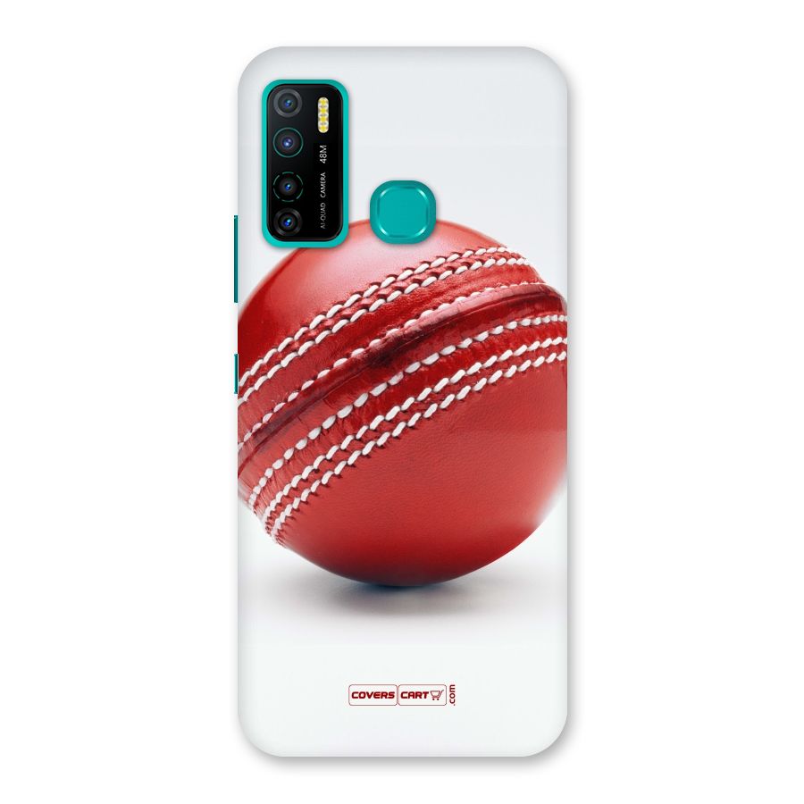 Red International Cricket Ball Back Case for Infinix Hot 9 Pro