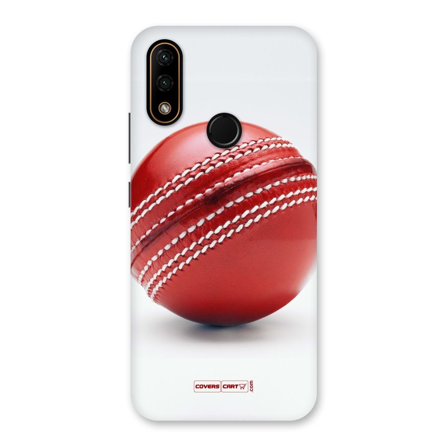Red International Cricket Ball Back Case for Lenovo A6 Note