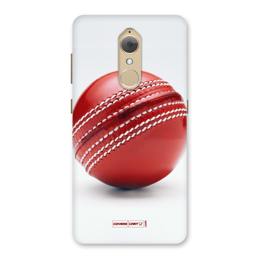 Red International Cricket Ball Back Case for Lenovo K8
