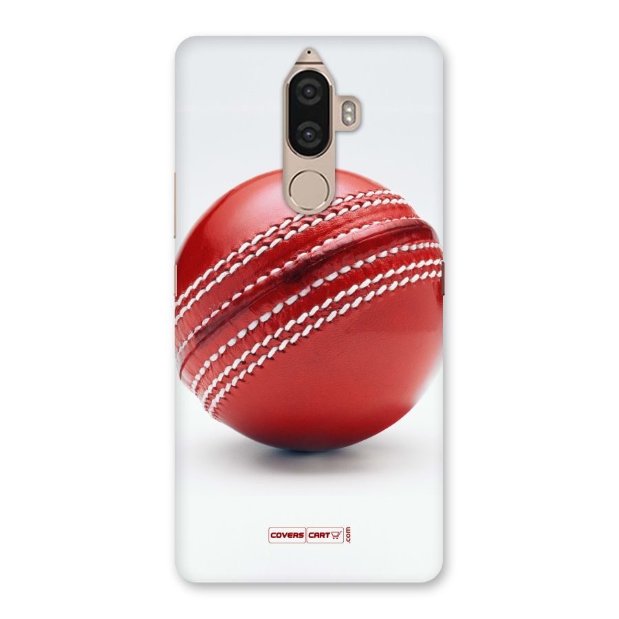Red International Cricket Ball Back Case for Lenovo K8 Note