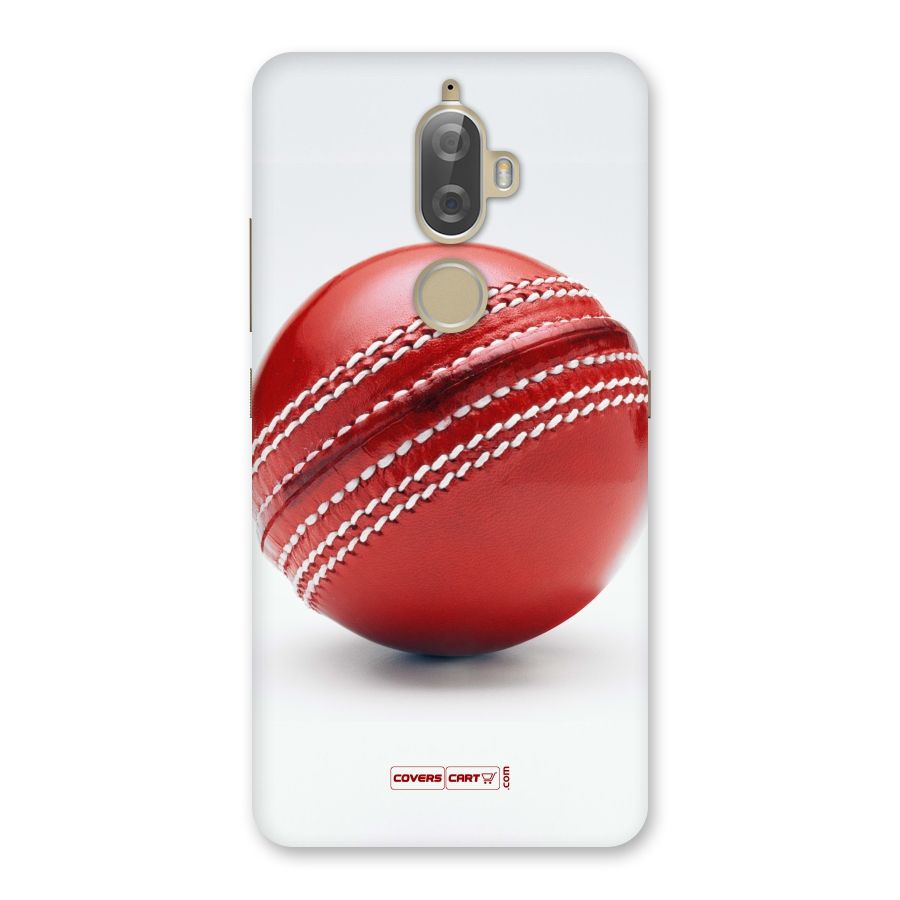 Red International Cricket Ball Back Case for Lenovo K8 Plus