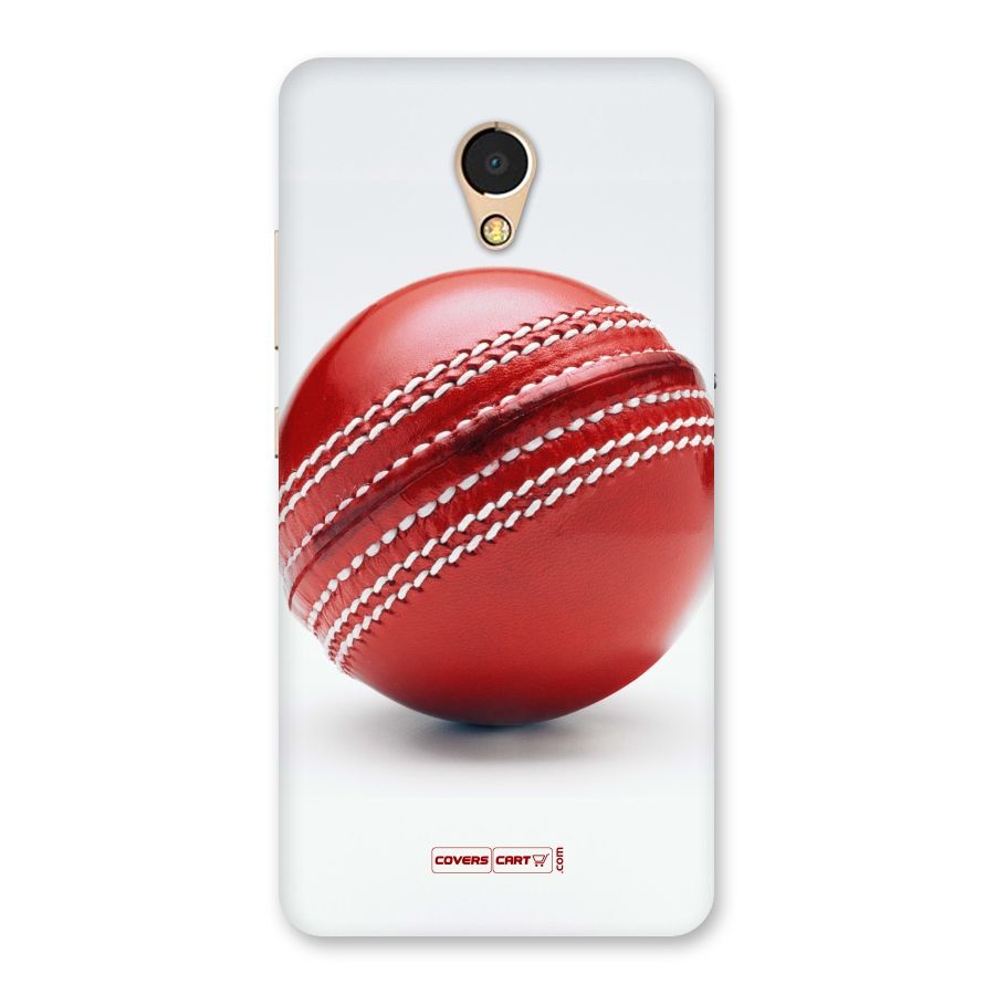 Red International Cricket Ball Back Case for Lenovo P2