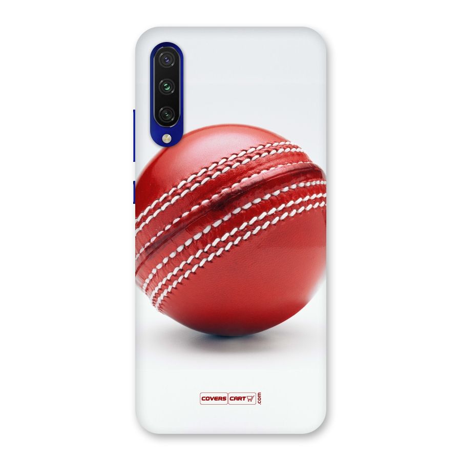 Red International Cricket Ball Back Case for Mi A3