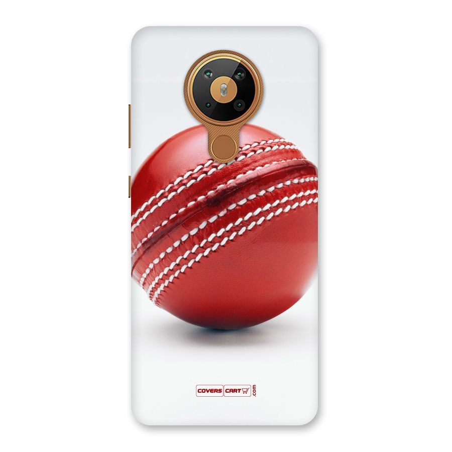 Red International Cricket Ball Back Case for Nokia 5.3