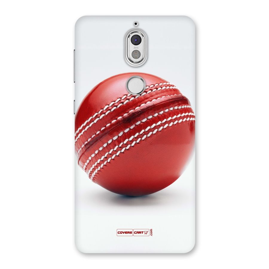 Red International Cricket Ball Back Case for Nokia 7