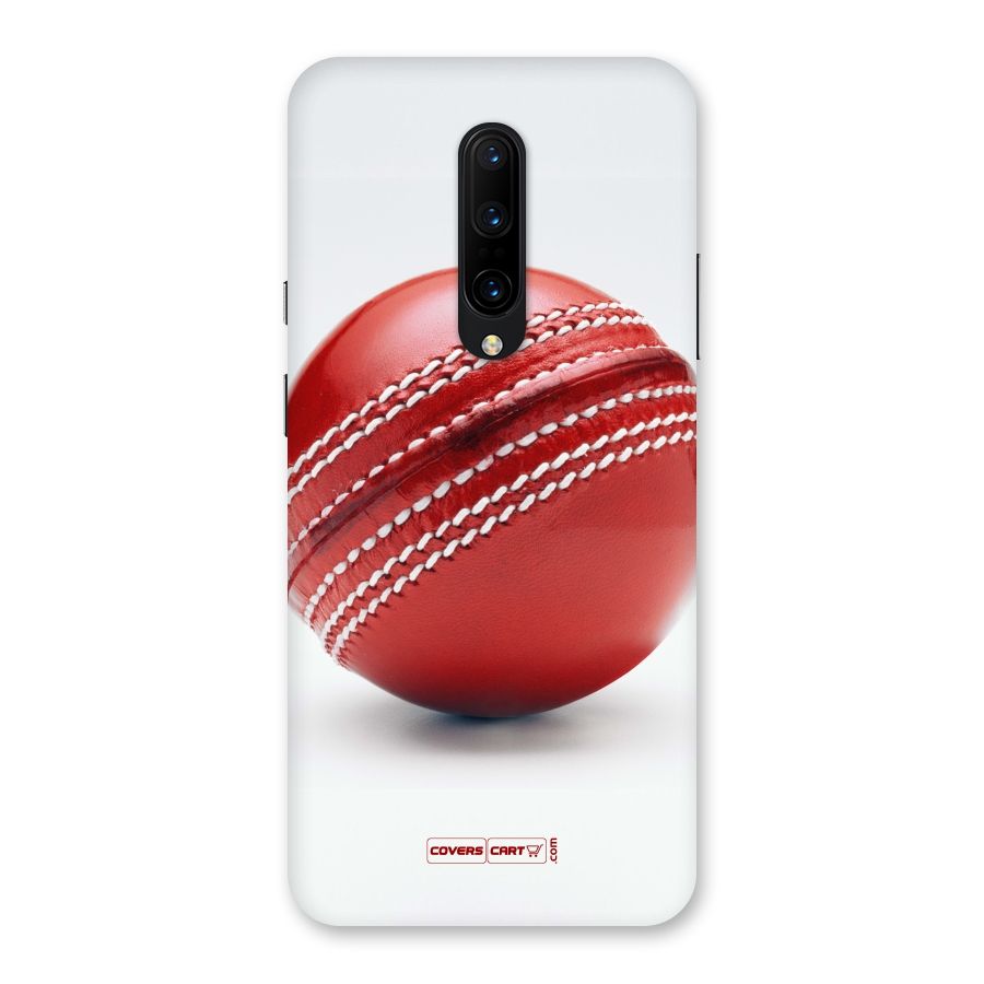 Red International Cricket Ball Back Case for OnePlus 7 Pro