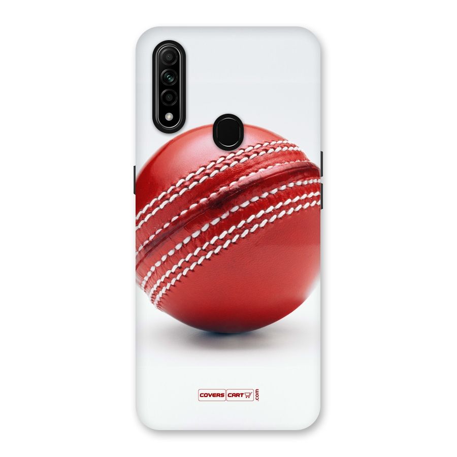 Red International Cricket Ball Back Case for Oppo A31