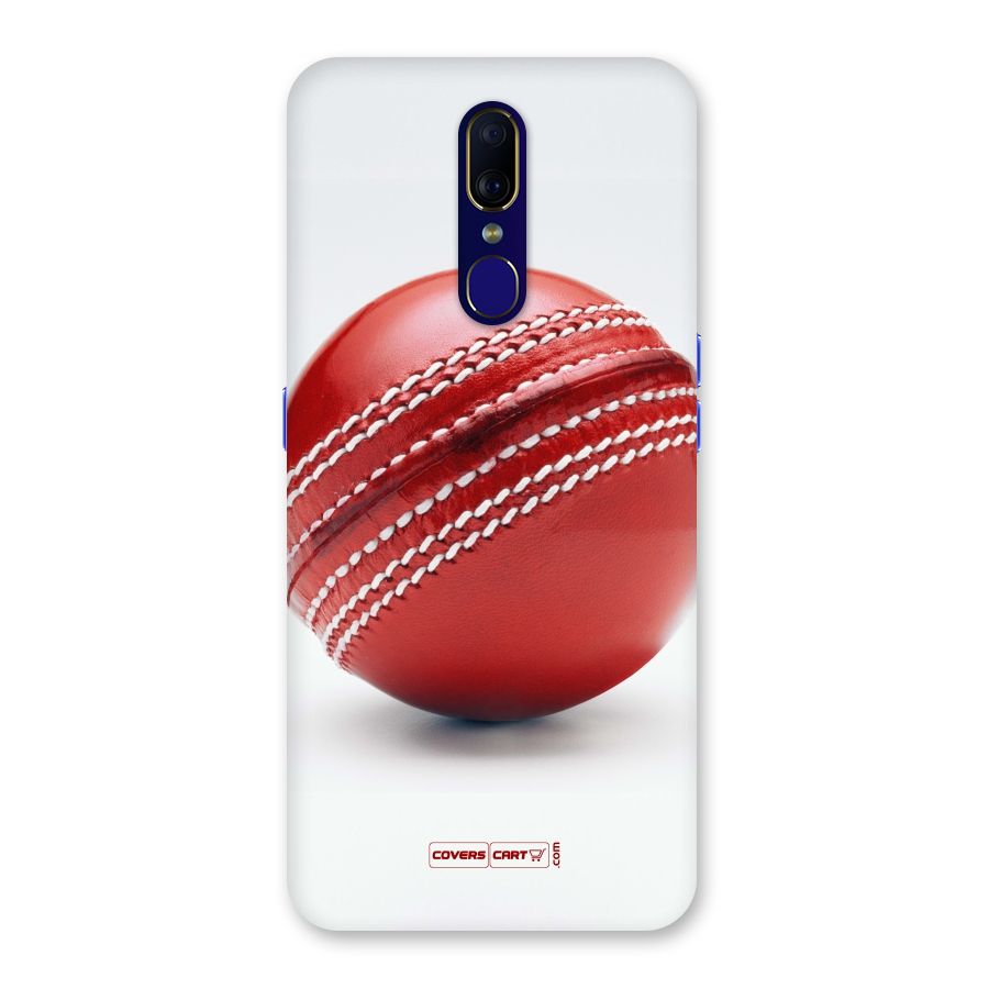Red International Cricket Ball Back Case for Oppo A9