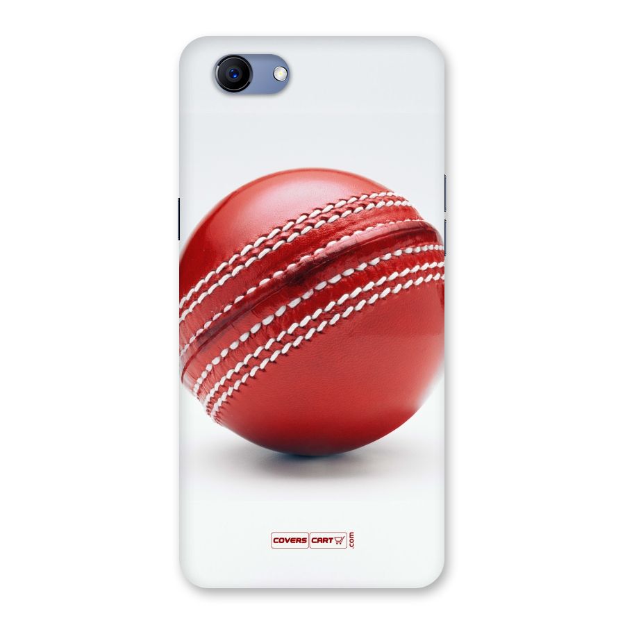 Red International Cricket Ball Back Case for Oppo Realme 1