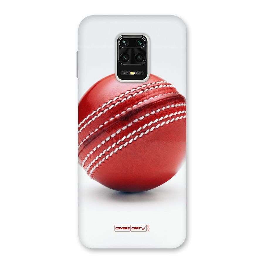 Red International Cricket Ball Back Case for Poco M2 Pro