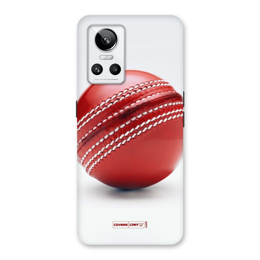 Red International Cricket Ball Back Case for Realme GT Neo 3