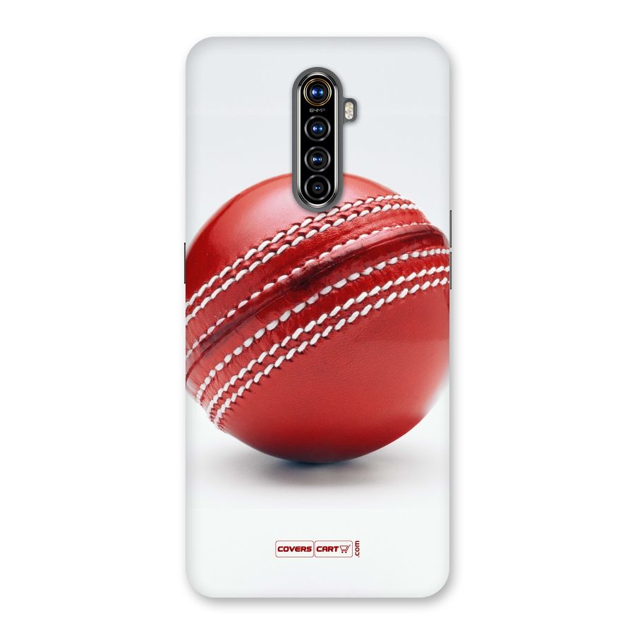 Red International Cricket Ball Back Case for Realme X2 Pro