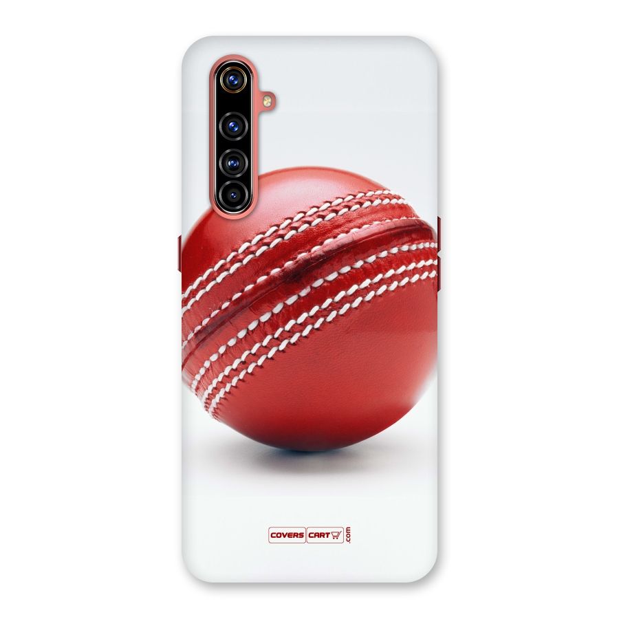 Red International Cricket Ball Back Case for Realme X50 Pro