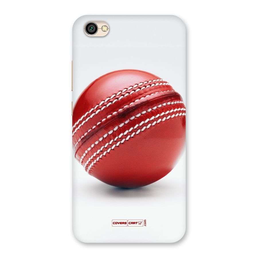 Red International Cricket Ball Back Case for Redmi Y1 Lite