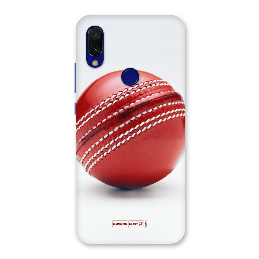 Red International Cricket Ball Back Case for Redmi Y3