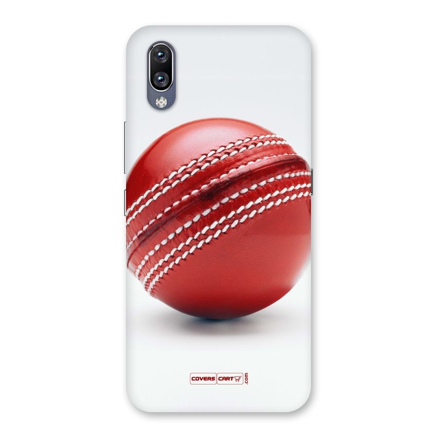 Red International Cricket Ball Back Case for Vivo NEX