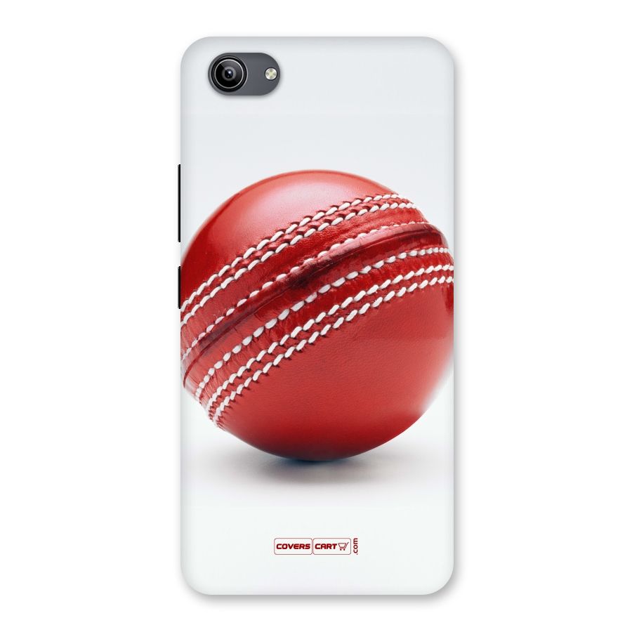 Red International Cricket Ball Back Case for Vivo Y81i