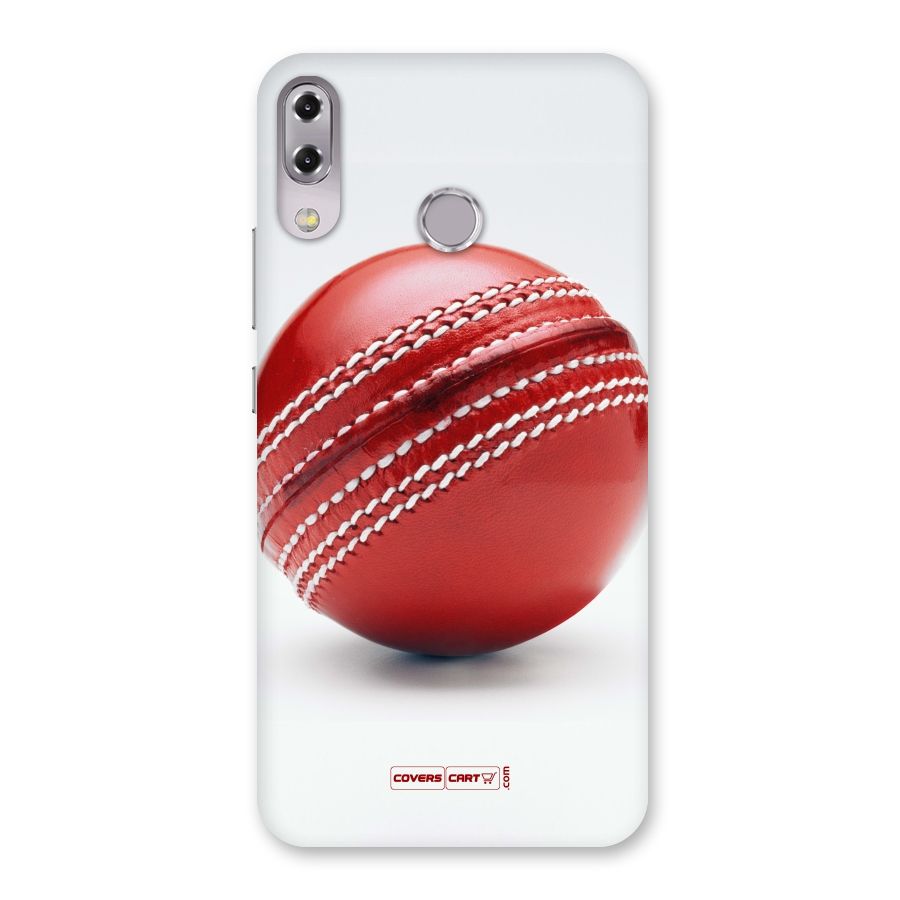 Red International Cricket Ball Back Case for Zenfone 5Z