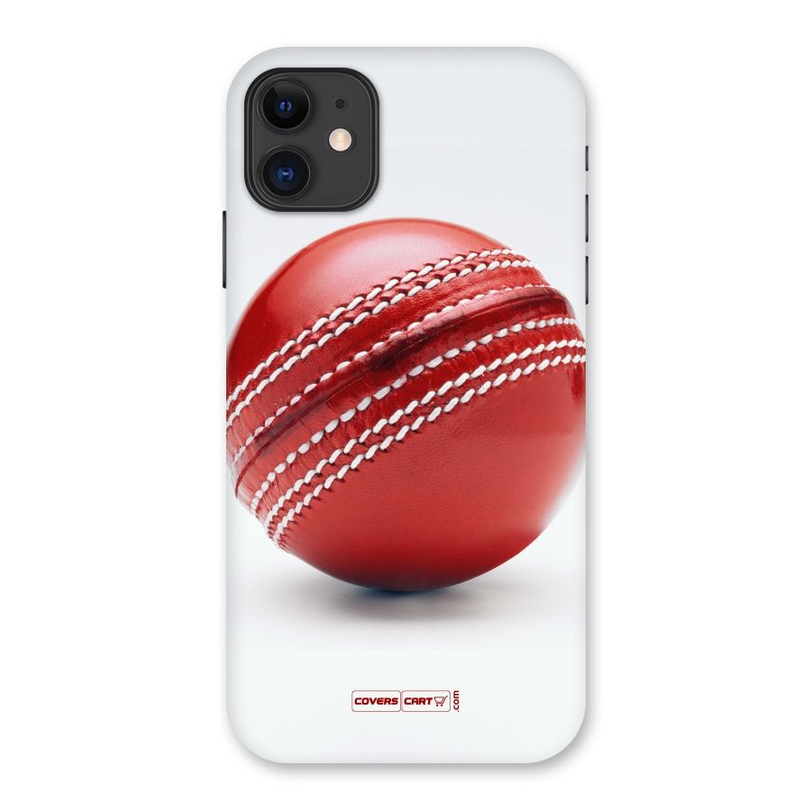 Red International Cricket Ball Back Case for iPhone 11