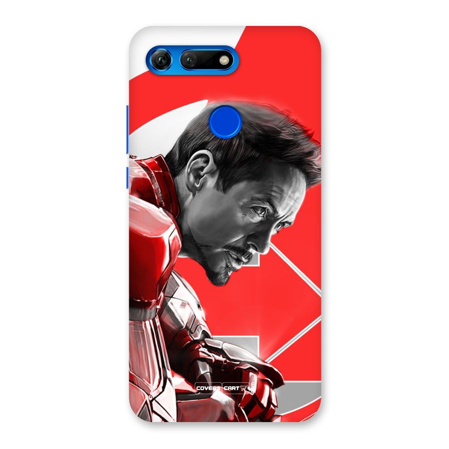 Red Iron Man Back Case for Honor View 20