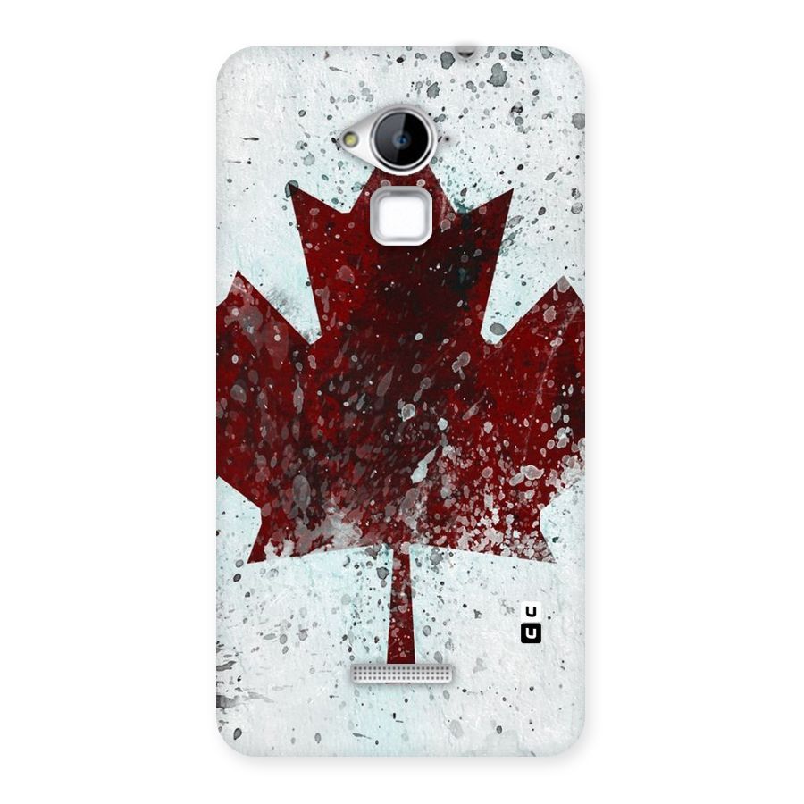 Red Maple Snow Back Case for Coolpad Note 3
