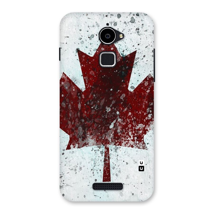 Red Maple Snow Back Case for Coolpad Note 3 Lite