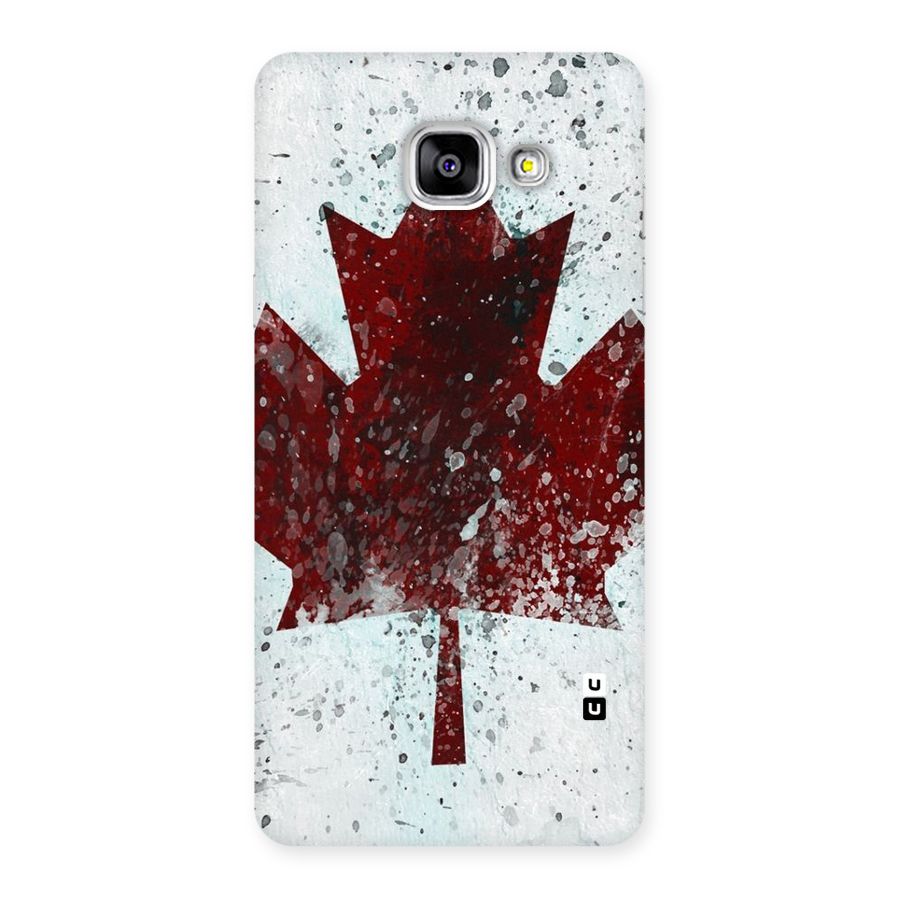 Red Maple Snow Back Case for Galaxy A5 2016