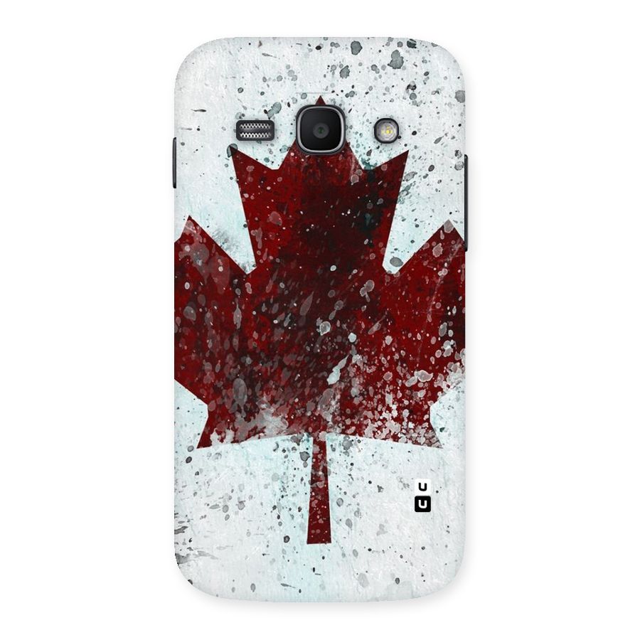 Red Maple Snow Back Case for Galaxy Ace 3