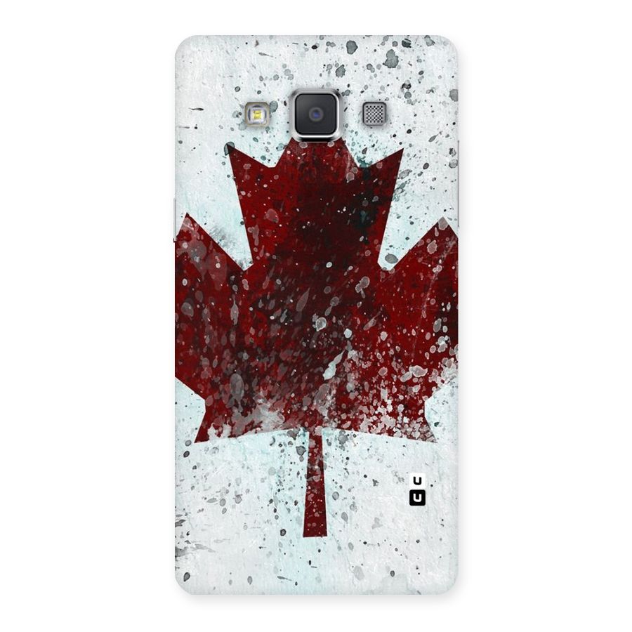 Red Maple Snow Back Case for Galaxy Grand Max