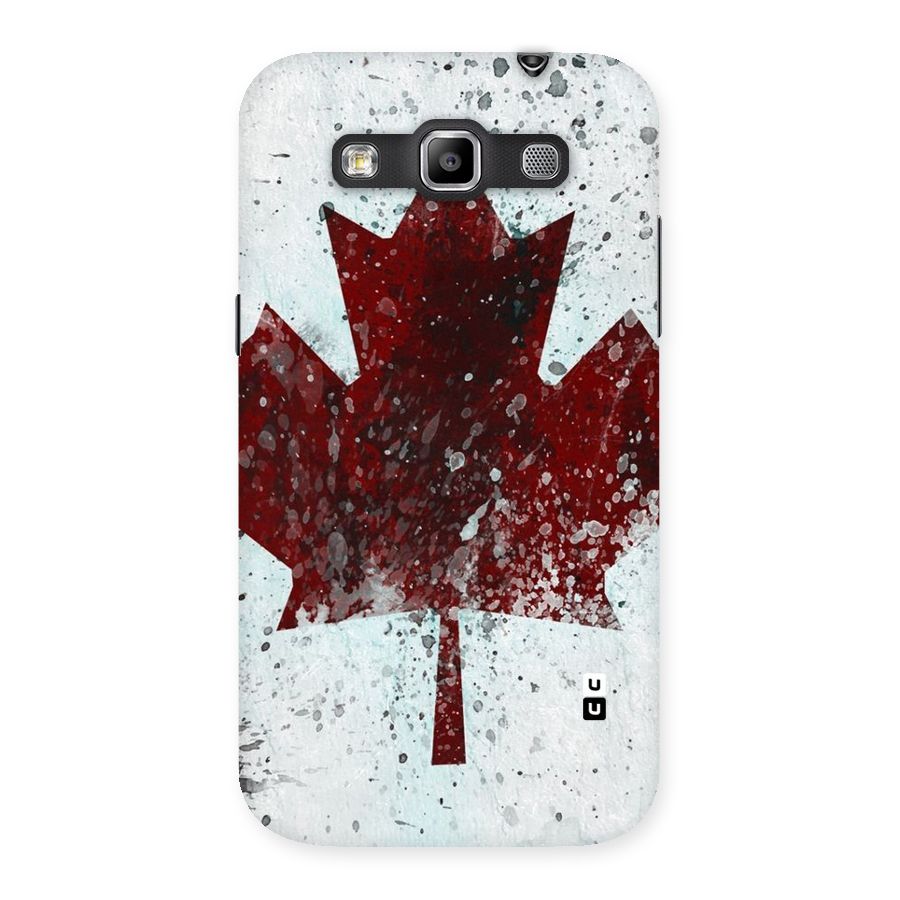 Red Maple Snow Back Case for Galaxy Grand Quattro