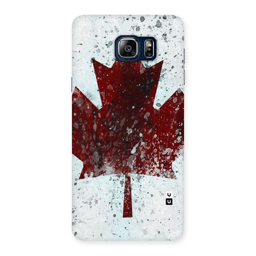 Red Maple Snow Back Case for Galaxy Note 5