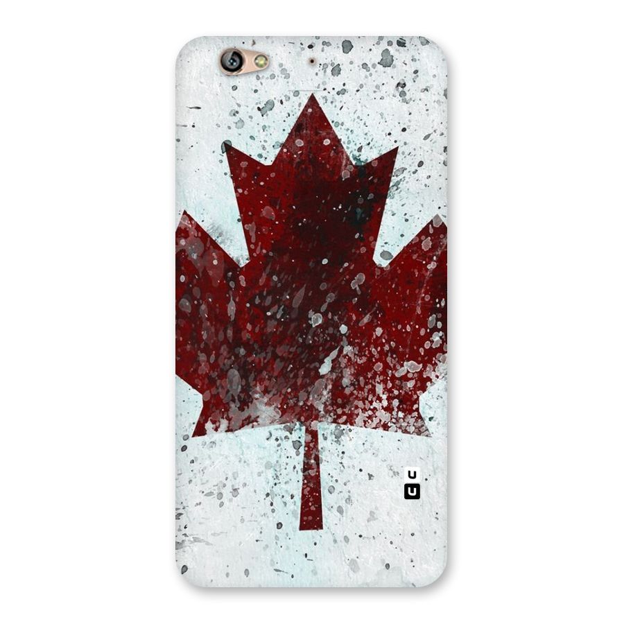 Red Maple Snow Back Case for Gionee S6
