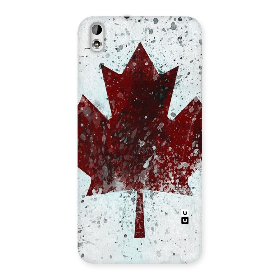 Red Maple Snow Back Case for HTC Desire 816g