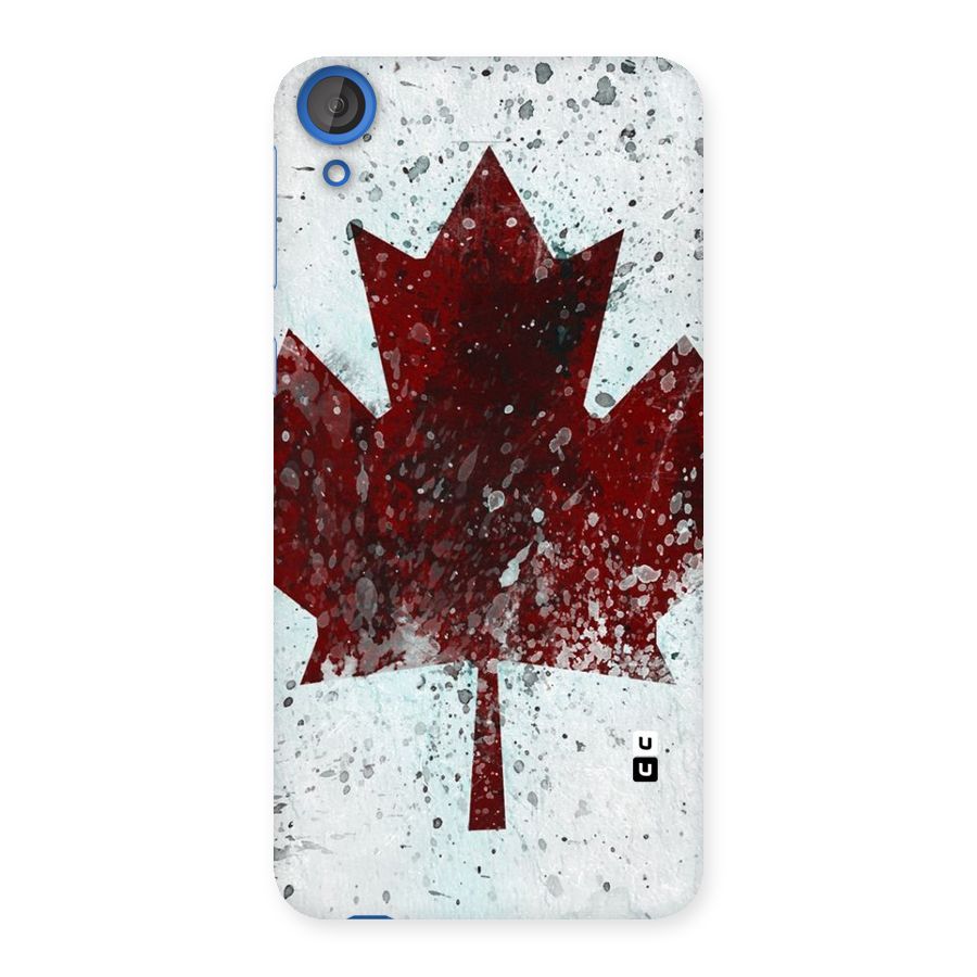 Red Maple Snow Back Case for HTC Desire 820