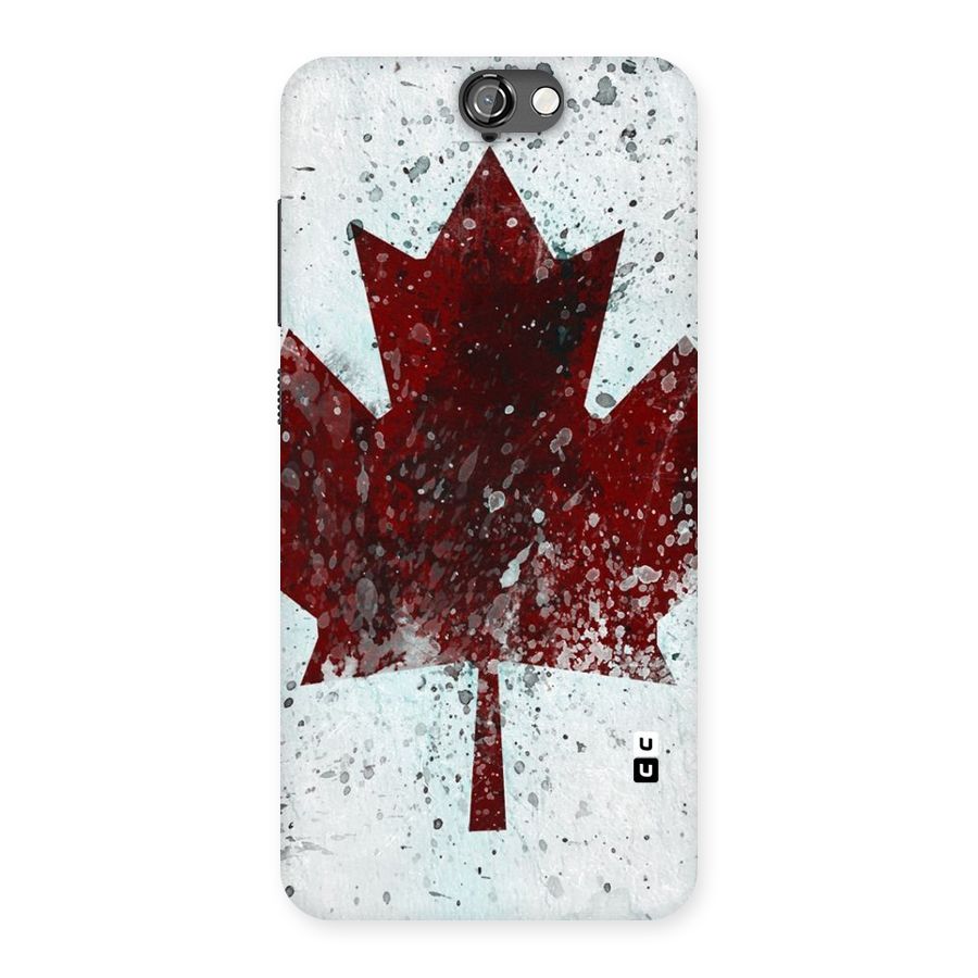 Red Maple Snow Back Case for HTC One A9
