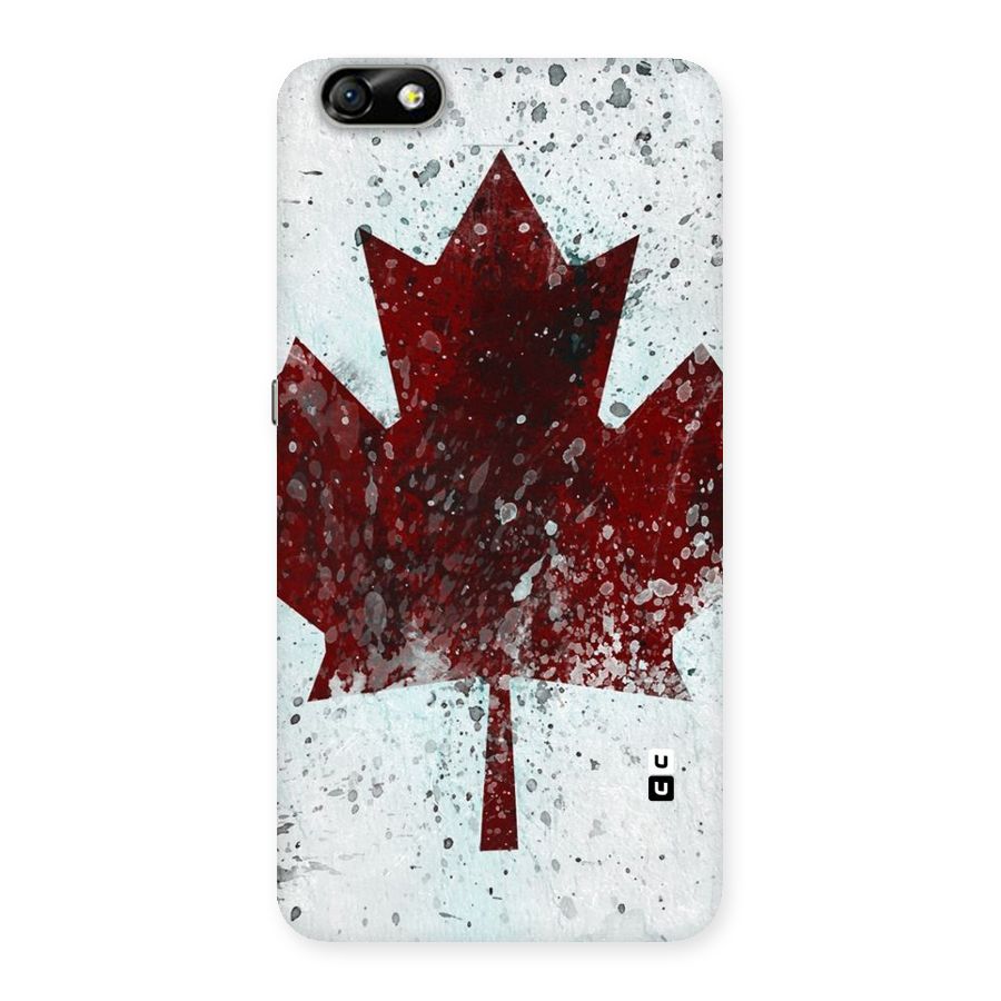 Red Maple Snow Back Case for Honor 4X
